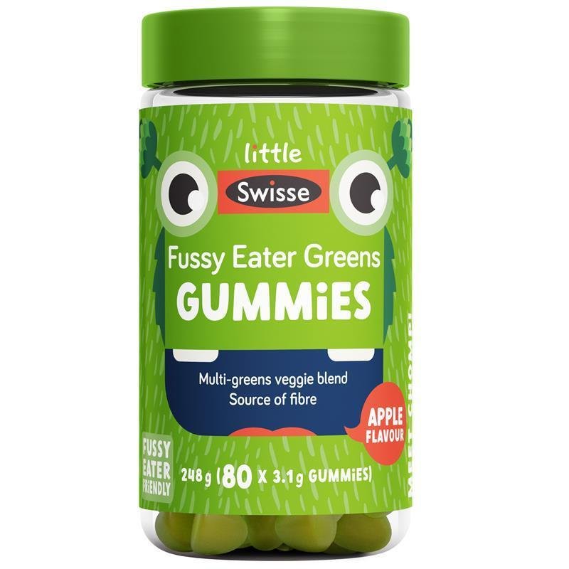 Little Swisse 斯维诗 儿童果蔬绿营养软糖 80粒