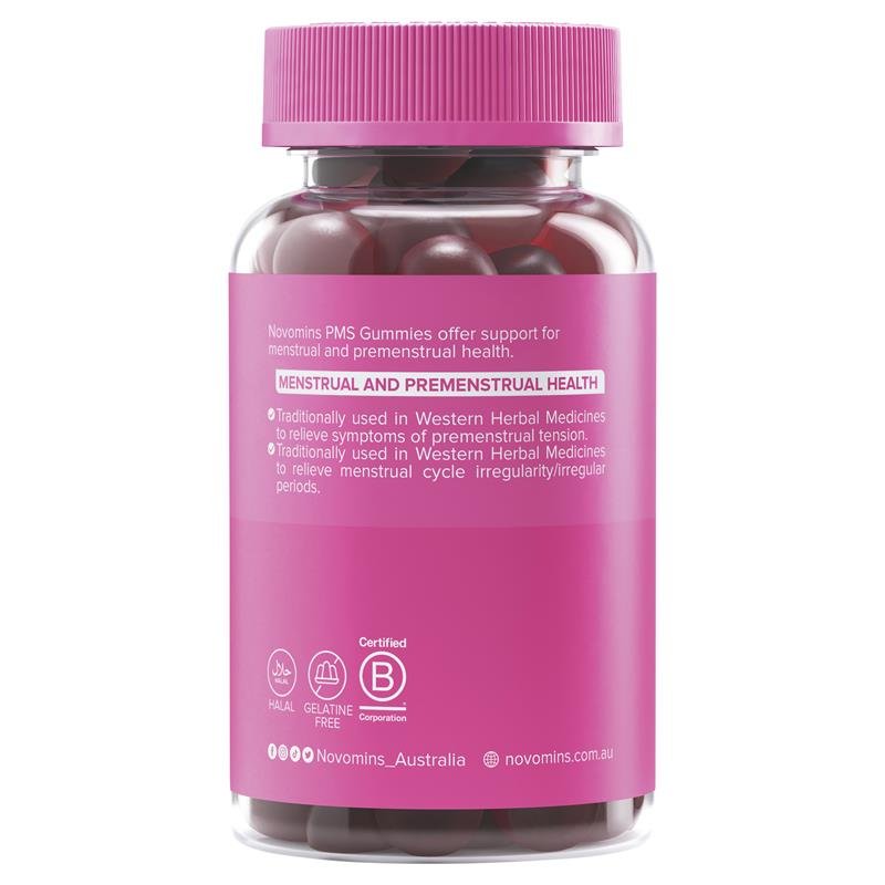 Novomins 经期 PMS 配方软糖 60粒