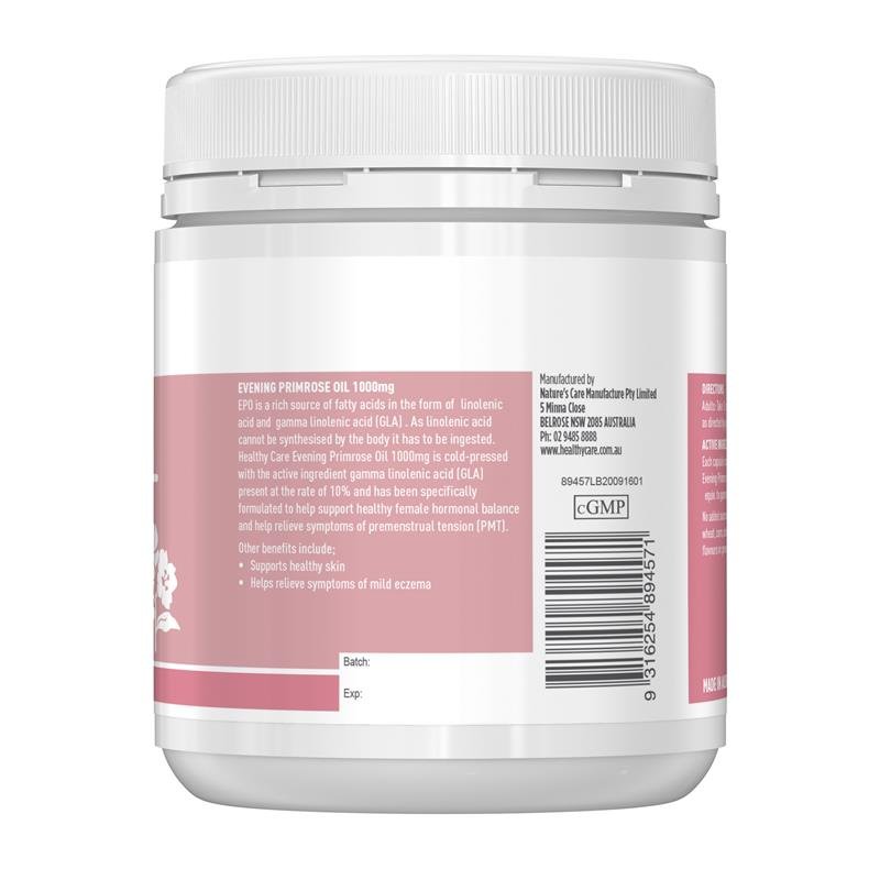 Healthy Care 月见草油 1000mg 200粒