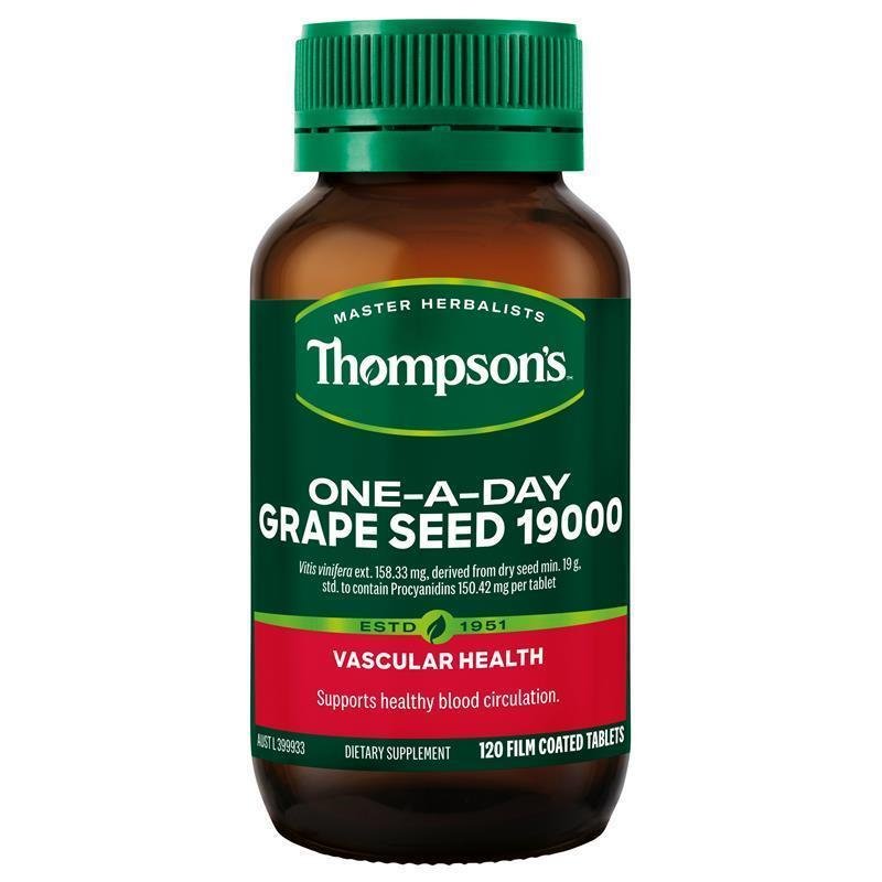 Thompson's 汤普森 每日一粒葡萄籽 19000mg 120片