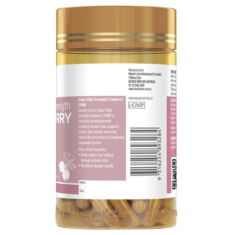 Healthy Care 超级蔓越莓 25000 90粒