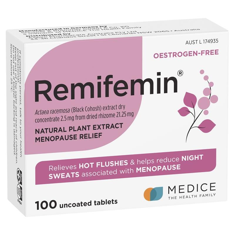 Remifemin 莉芙敏 黑升麻 100片