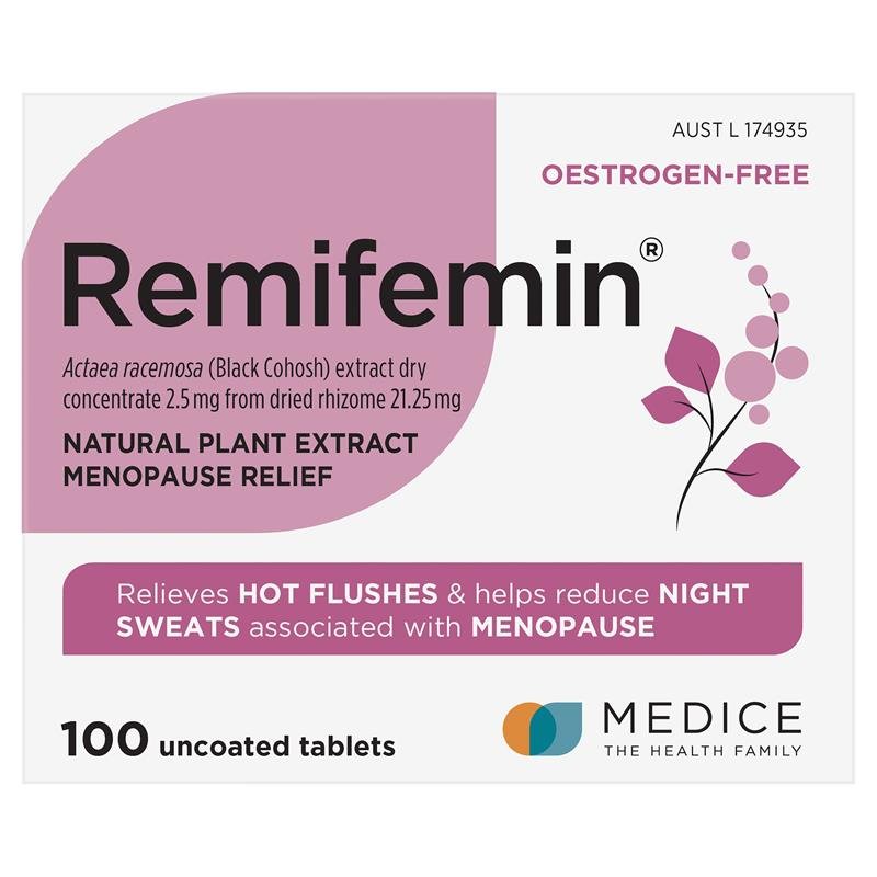 Remifemin 莉芙敏 黑升麻 100片