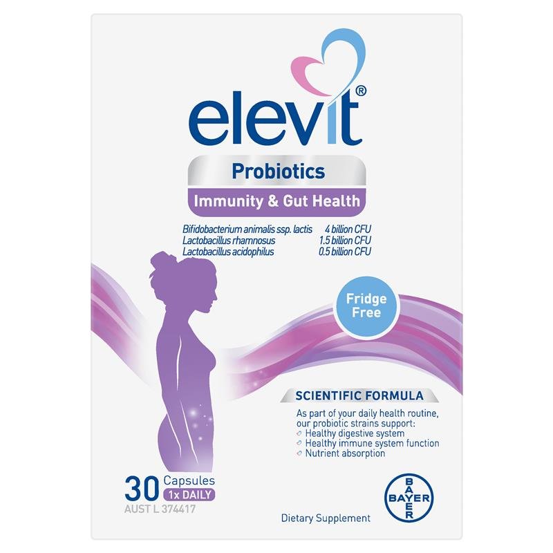 Elevit 爱乐维 益生菌 免疫与肠道 30粒