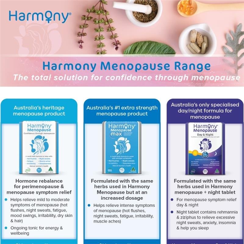 Harmony 更年期日夜配方 90片