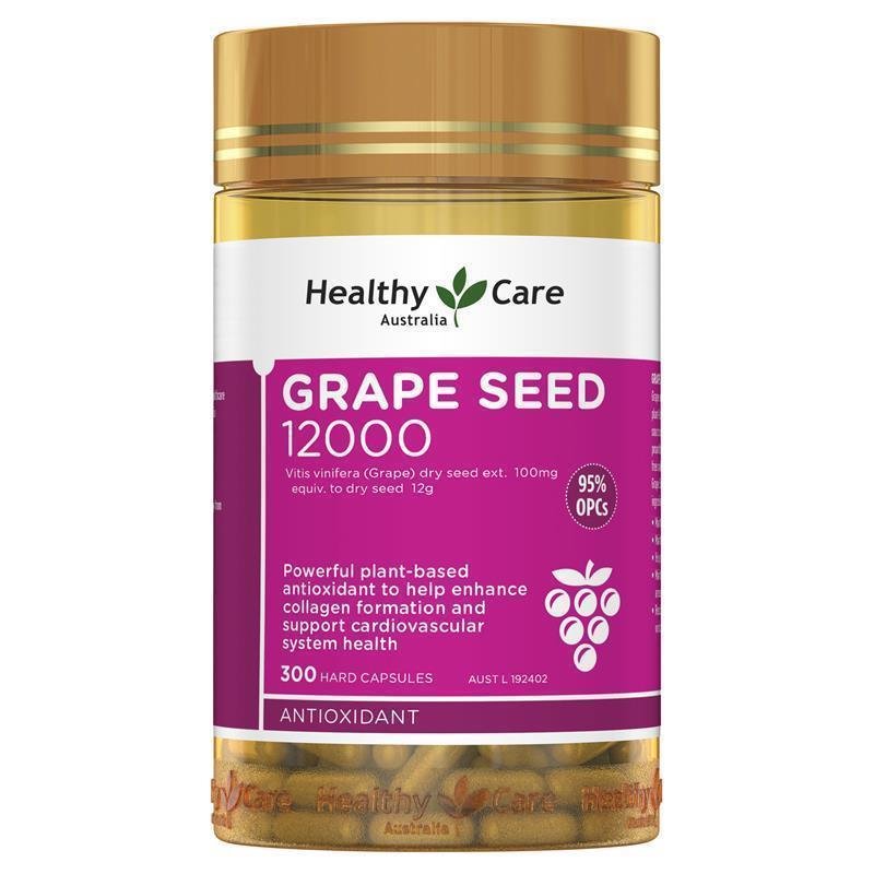 Healthy Care 葡萄籽提取物 12000 300粒