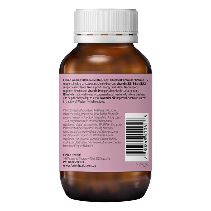 Fusion Health 女性平衡 60粒胶囊