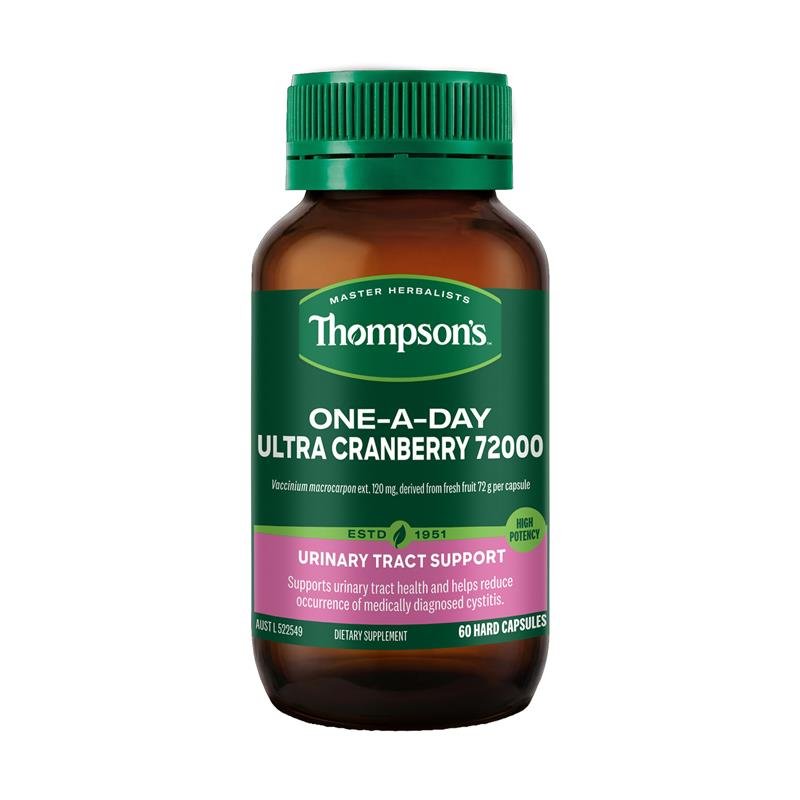 Thompson's 汤普森 每日一粒超浓蔓越莓 72000mg 60粒