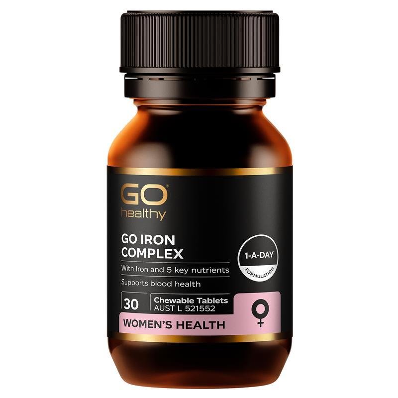 GO Healthy 铁元素复合配方 30粒胶囊