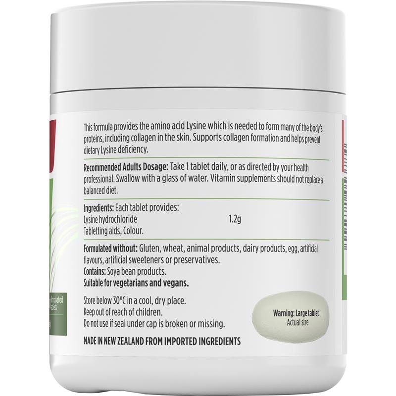 Nutra-Life 赖氨酸 1200mg 60片