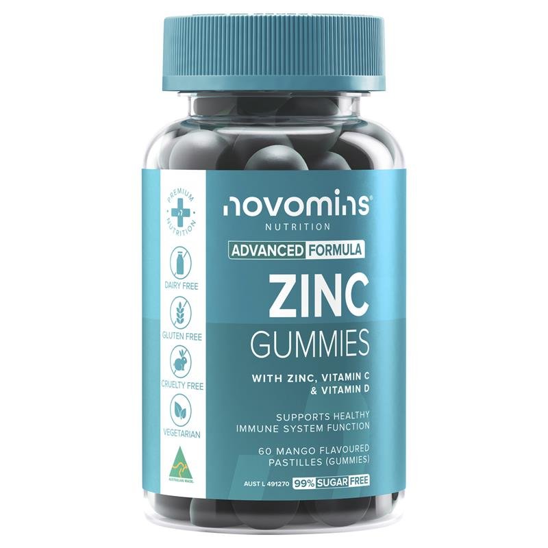 Novomins 锌软糖 60粒