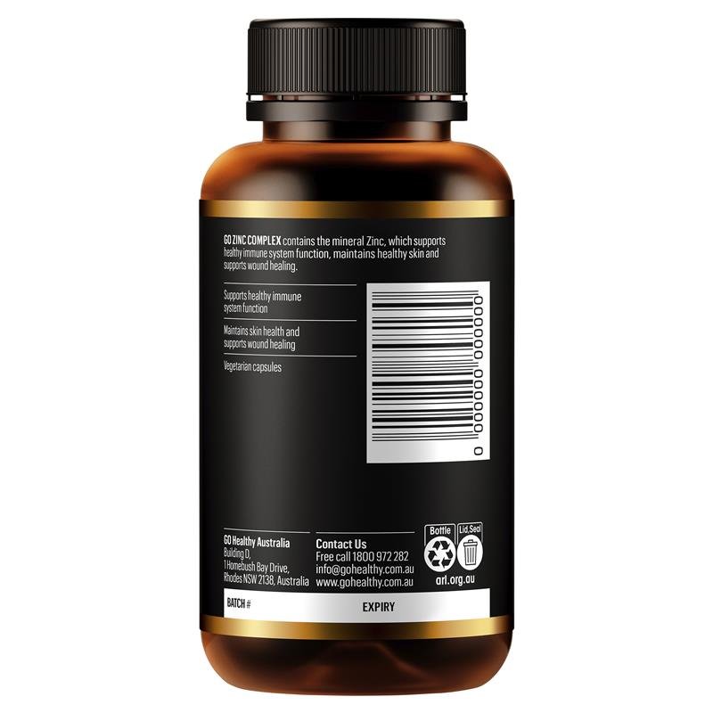 GO Healthy 锌复合配方 120粒硬胶囊