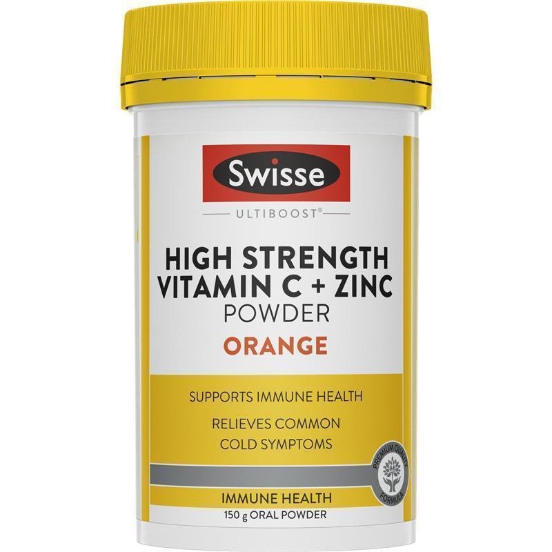 Swisse 斯维诗 维生素C+锌 香橙味冲剂粉 150g