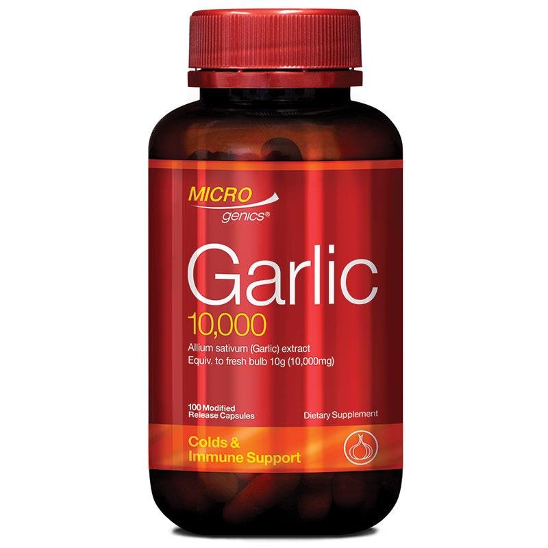 Microgenics 大蒜 10000mg 100粒胶囊