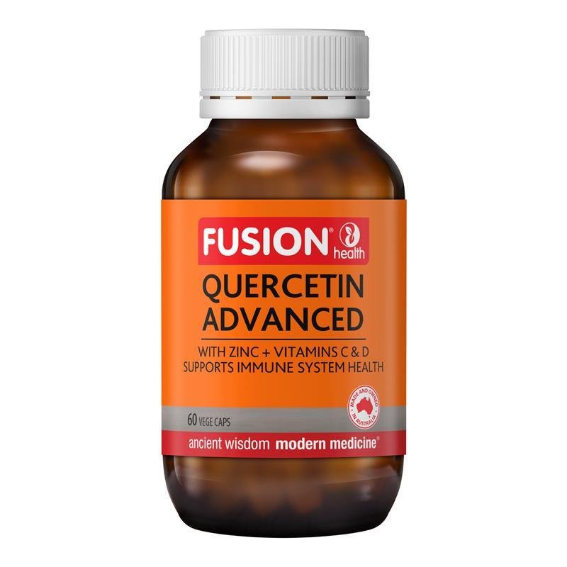Fusion Health 槲皮素 Quercetin Advanced 60粒素食胶囊