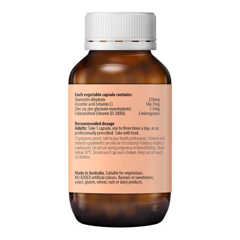 Fusion Health 槲皮素 Quercetin Advanced 60粒素食胶囊