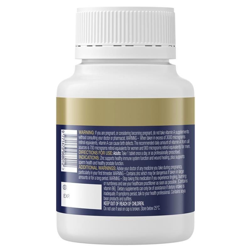 BioCeuticals Zinc Sustain 锌片 120片