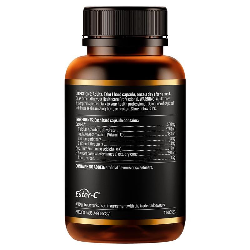 GO Healthy Ester-C Cold & Flu Relief 硬胶囊 30粒