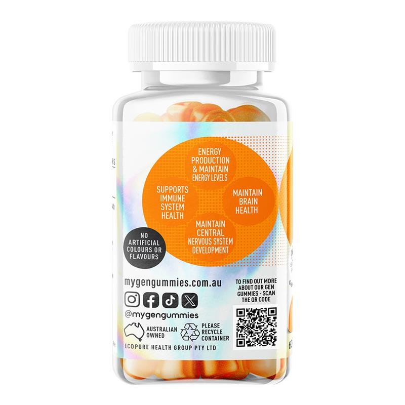 GEN All Gummies 维生素C软糖 香橙味 40粒