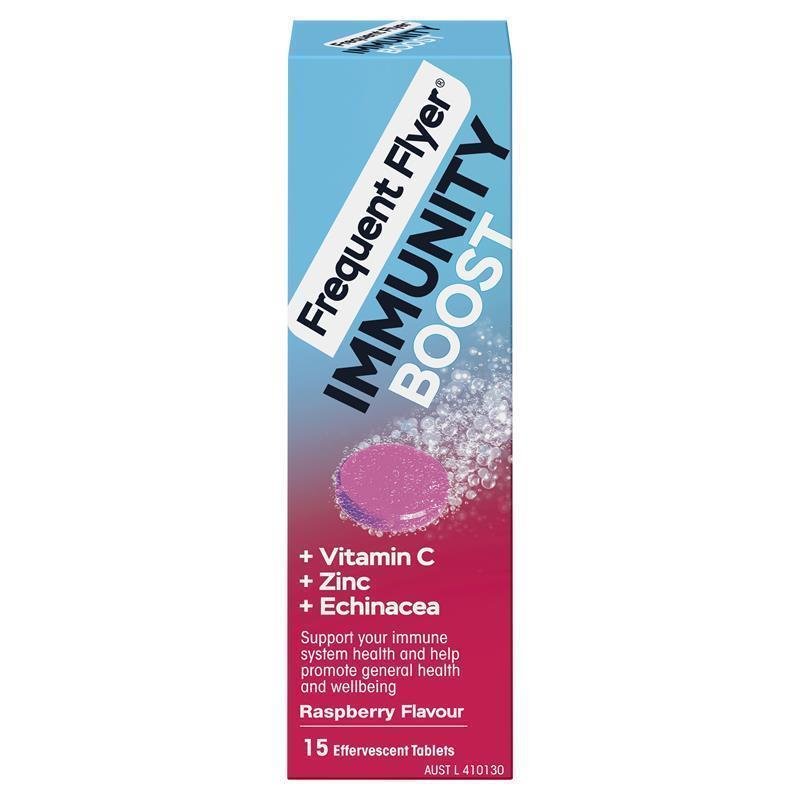 Frequent Flyer Immunity Boost 泡腾片 覆盆子味 15片