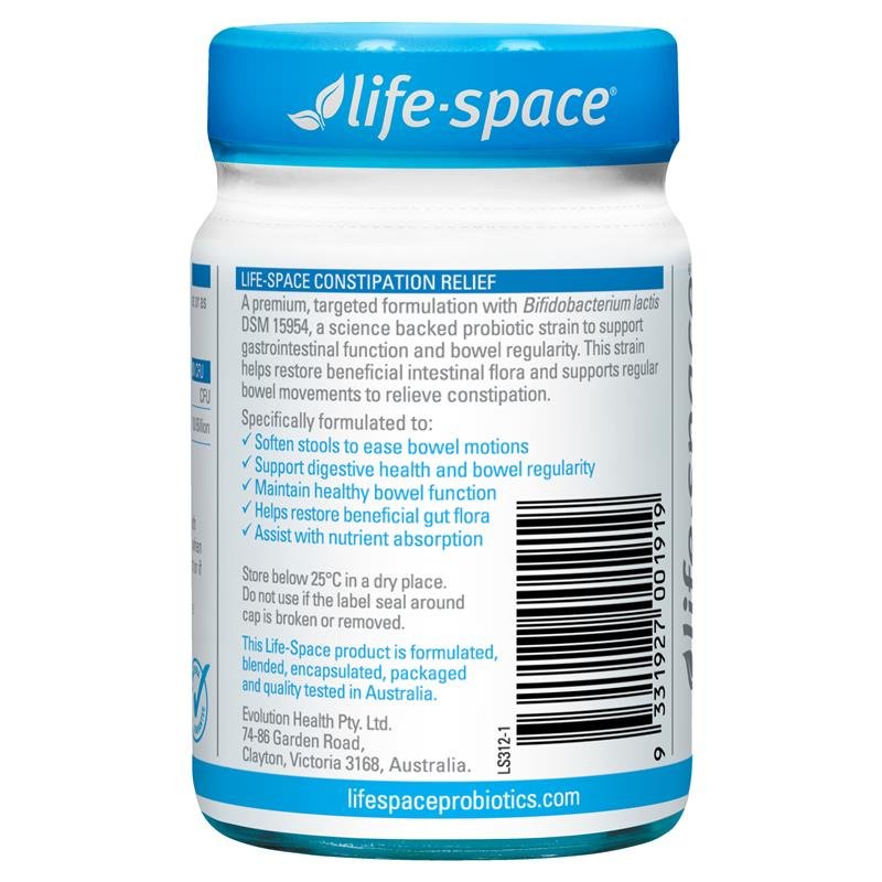 Life-Space Constipation Relief 益生菌胶囊 60粒