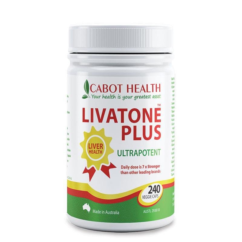 Cabot Health LivaTone Plus 含姜黄 胶囊 240粒