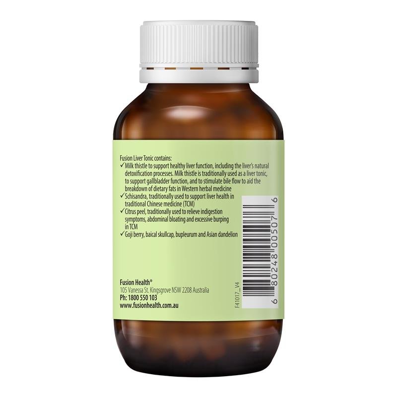 Fusion Health Liver Tonic 草本片 60片