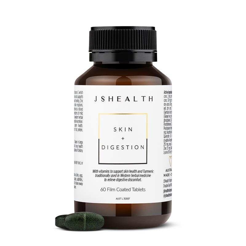 JSHealth 皮肤+消化配方片 60片