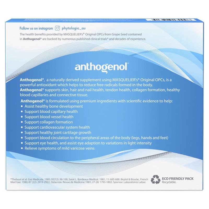 Anthogenol 胶囊 100粒