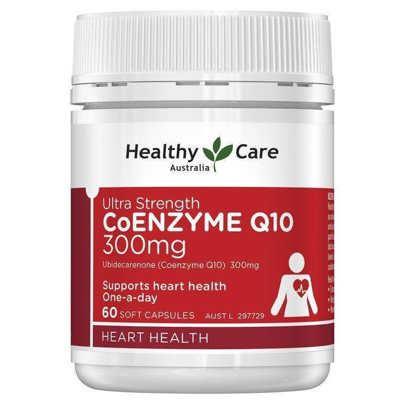 Healthy Care 高含量辅酶Q10 300mg 胶囊 60粒
