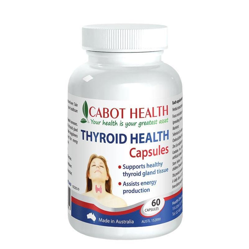 Cabot Health 凯博 甲状腺健康配方胶囊 60粒