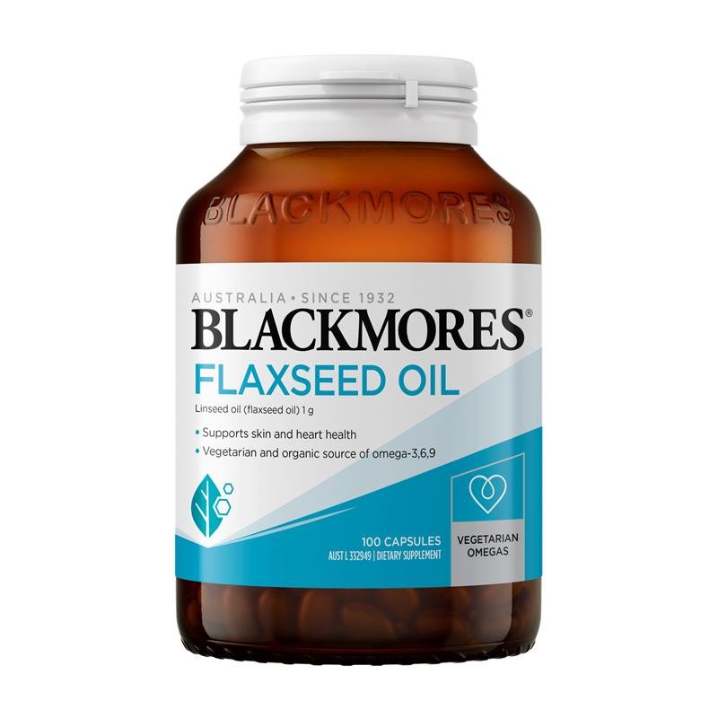 Blackmores 澳佳宝 亚麻籽油胶囊 100粒