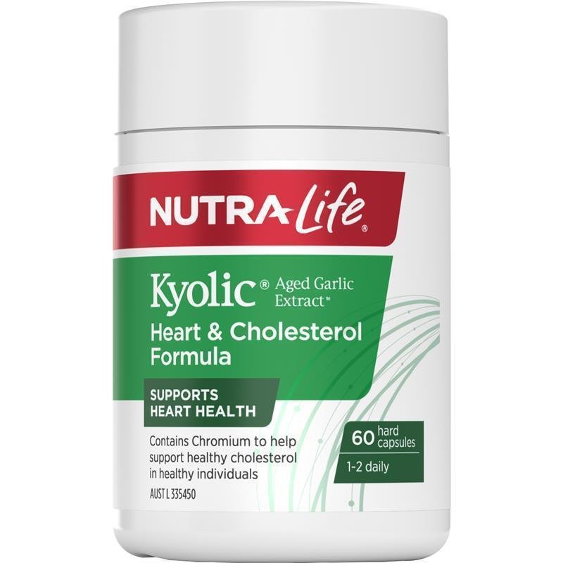 Nutra-Life 纽乐 Kyolic 陈蒜精华 心脏胆固醇配方胶囊 60粒