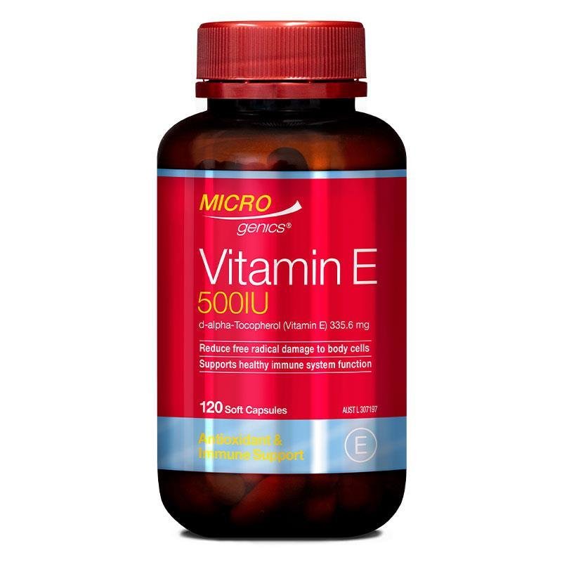Microgenics 维生素E 500IU 胶囊 120粒