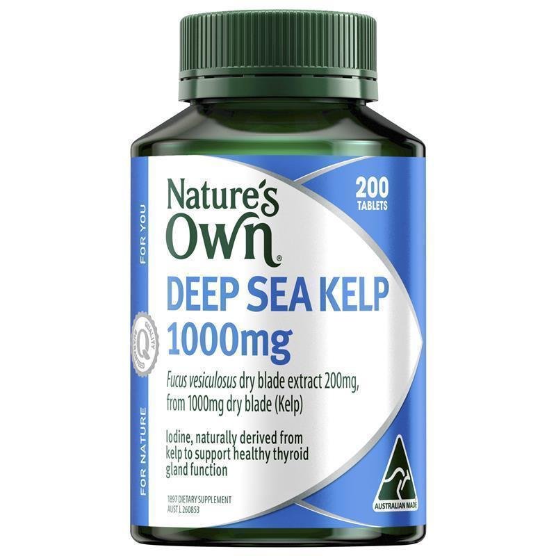 Nature's Own 海带(昆布)1000mg 片剂 200片