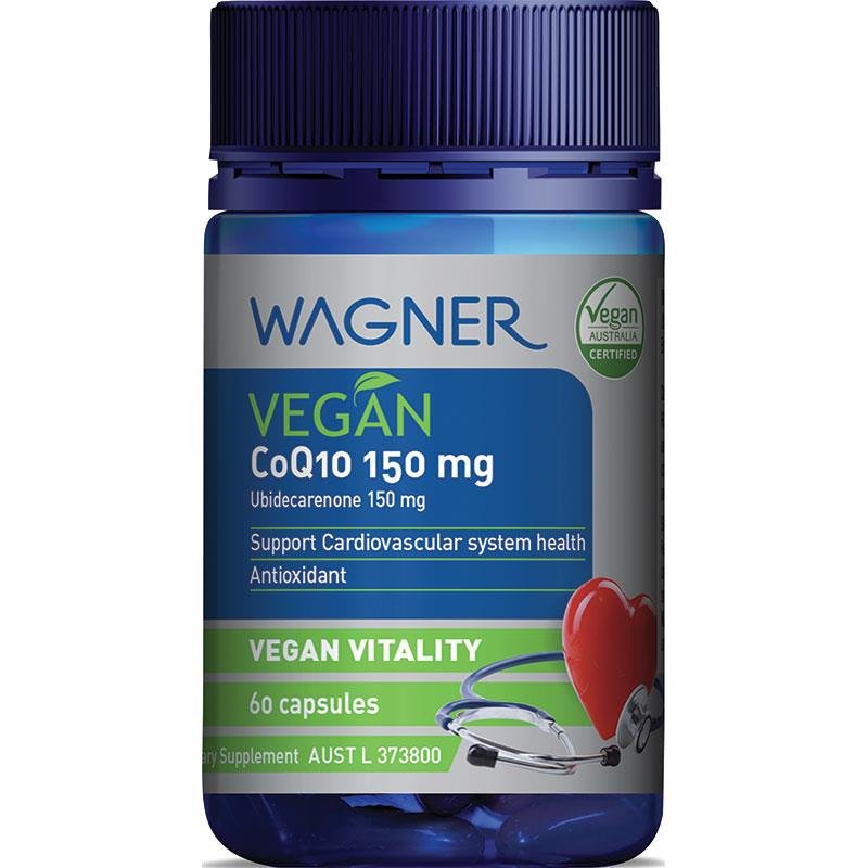 Wagner 素食辅酶Q10 150mg 胶囊 60粒