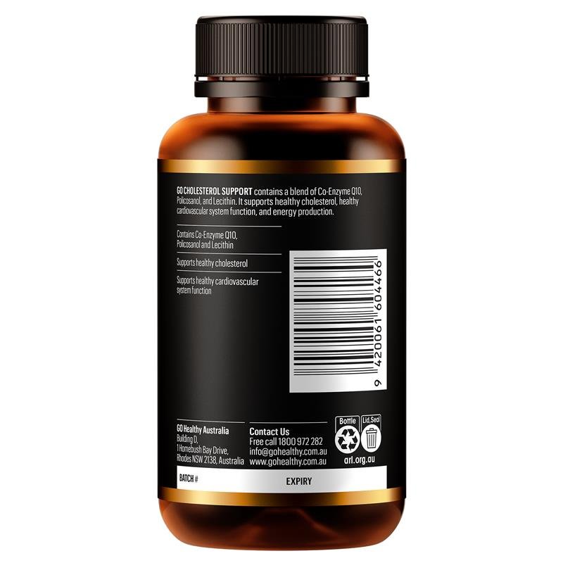 GO Healthy 胆固醇支持配方胶囊 90粒