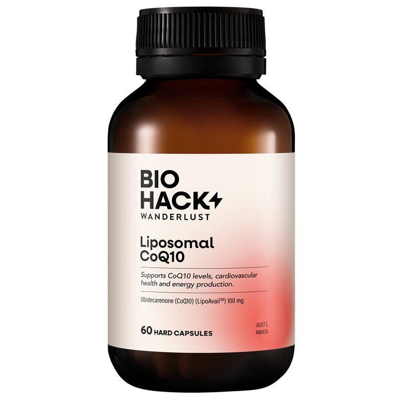 Wanderlust BioHack 脂质体辅酶Q10 胶囊 60粒