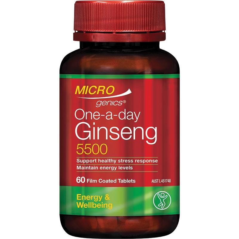 Microgenics One A Day 人参 5500 片剂 60片
