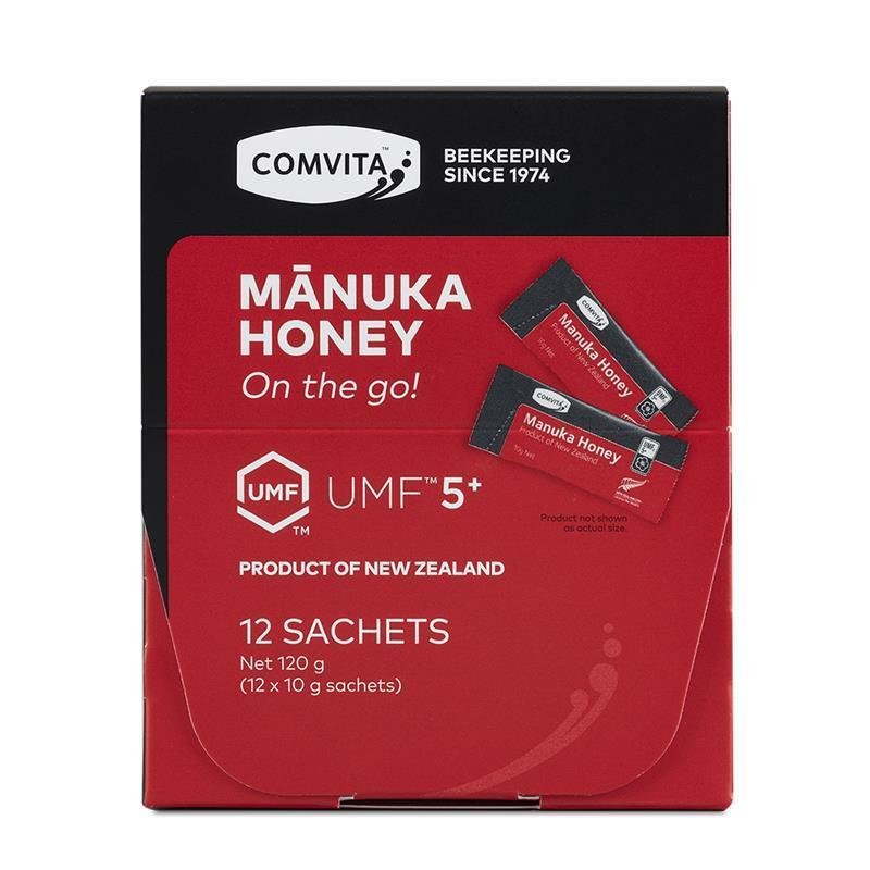 Comvita 康维他 麦卢卡蜂蜜随身条 UMF 5+ 12条