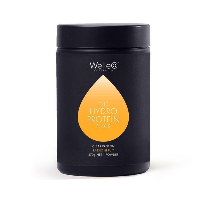 WelleCo The HydroProtein Elixir 蛋白冲调粉 百香果味 270g 罐装