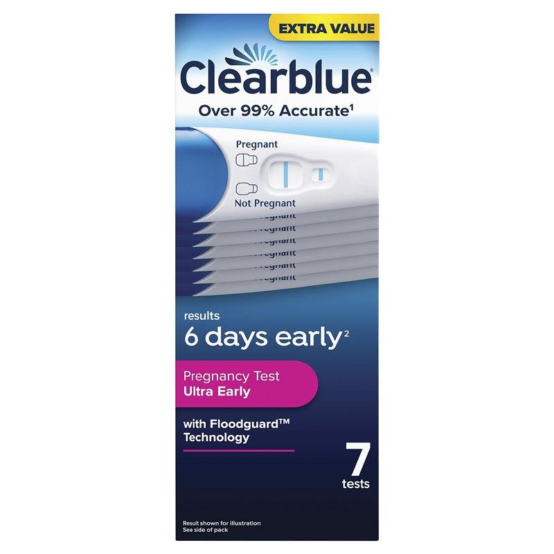 Clearblue 可丽蓝 早早孕验孕试纸 7支装