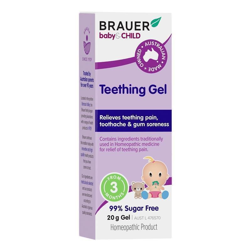 Brauer 婴幼儿出牙牙龈凝胶 20g
