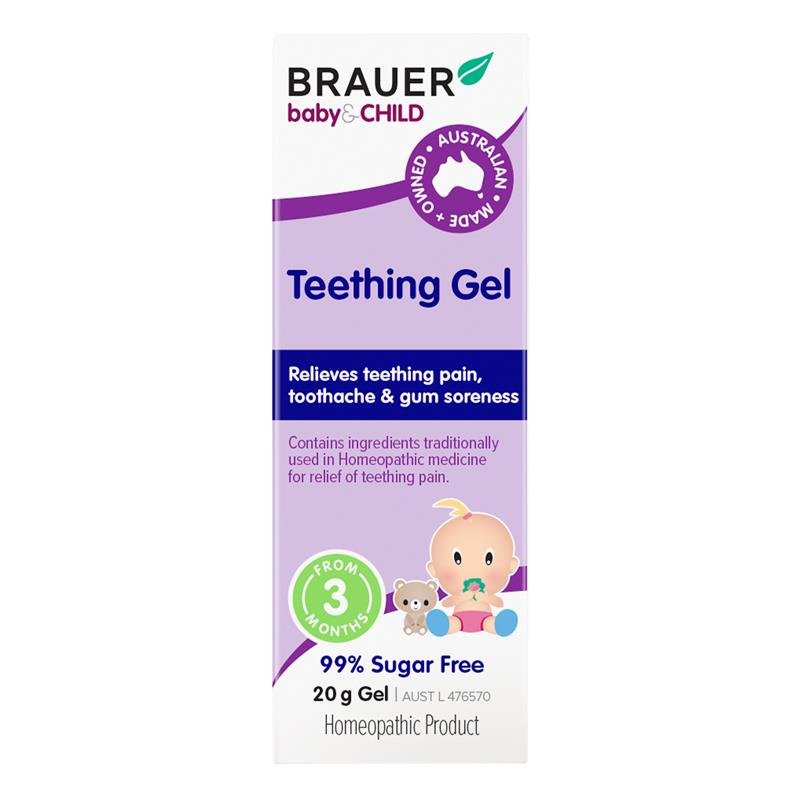 Brauer 婴幼儿出牙牙龈凝胶 20g