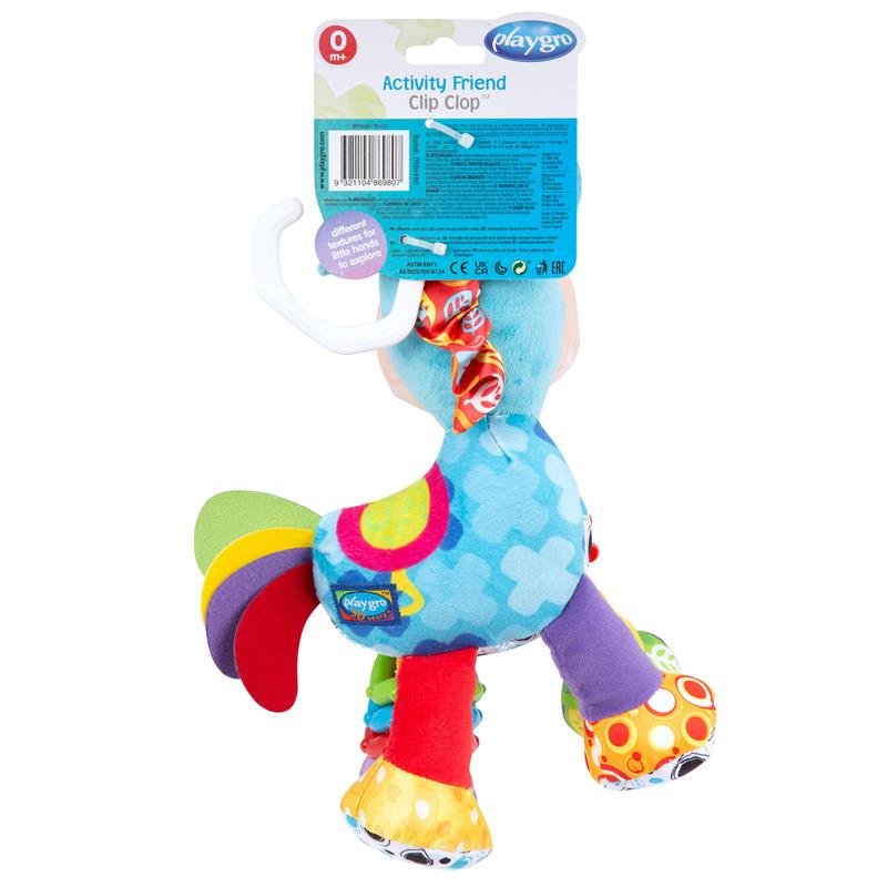 Playgro 小马 Clip Clop 安抚活动玩偶