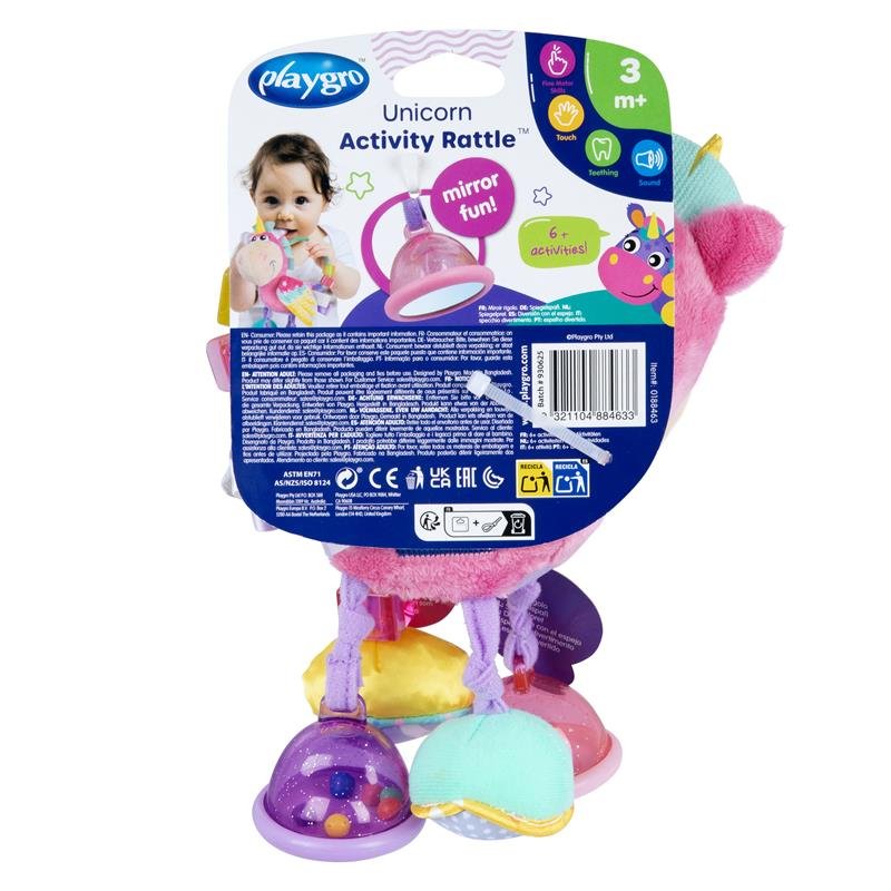 Playgro 独角兽摇铃活动玩具