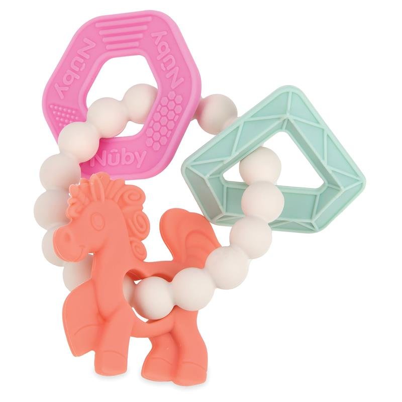 Nuby 努比 Chewy Charms 硅胶牙胶