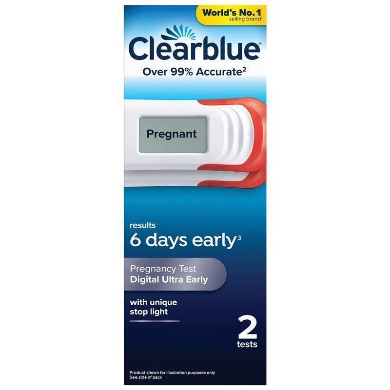 Clearblue 可丽蓝 电子早早孕验孕棒 2支装