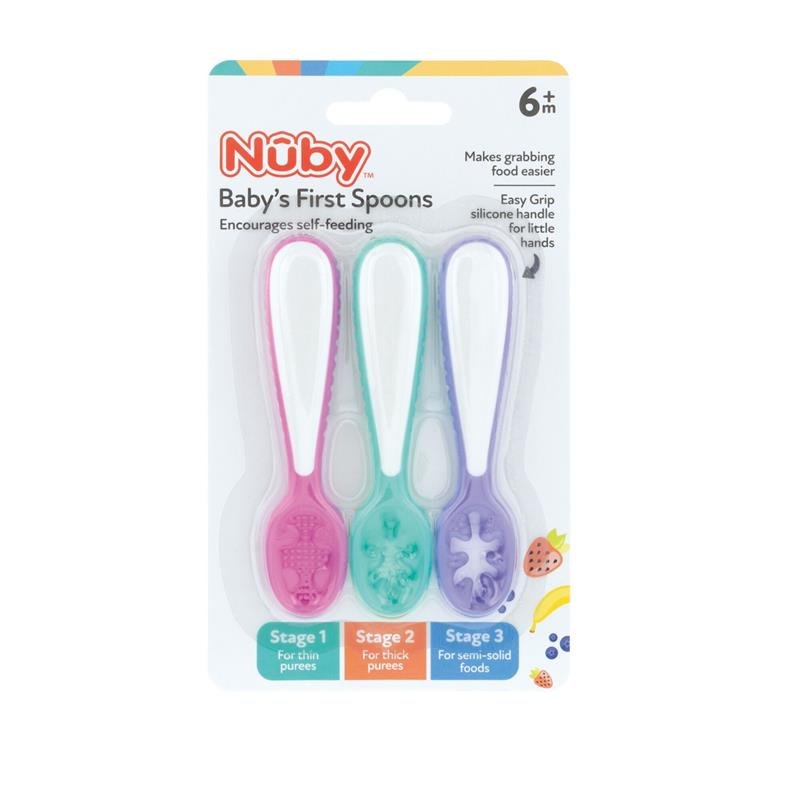 Nuby 努比 三阶段婴儿辅食勺套装