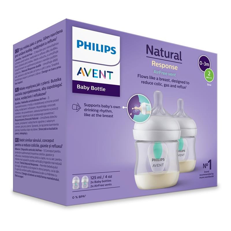 Avent 新安怡 自然原生奶瓶 AirFree 排气配件 125ml 2个装